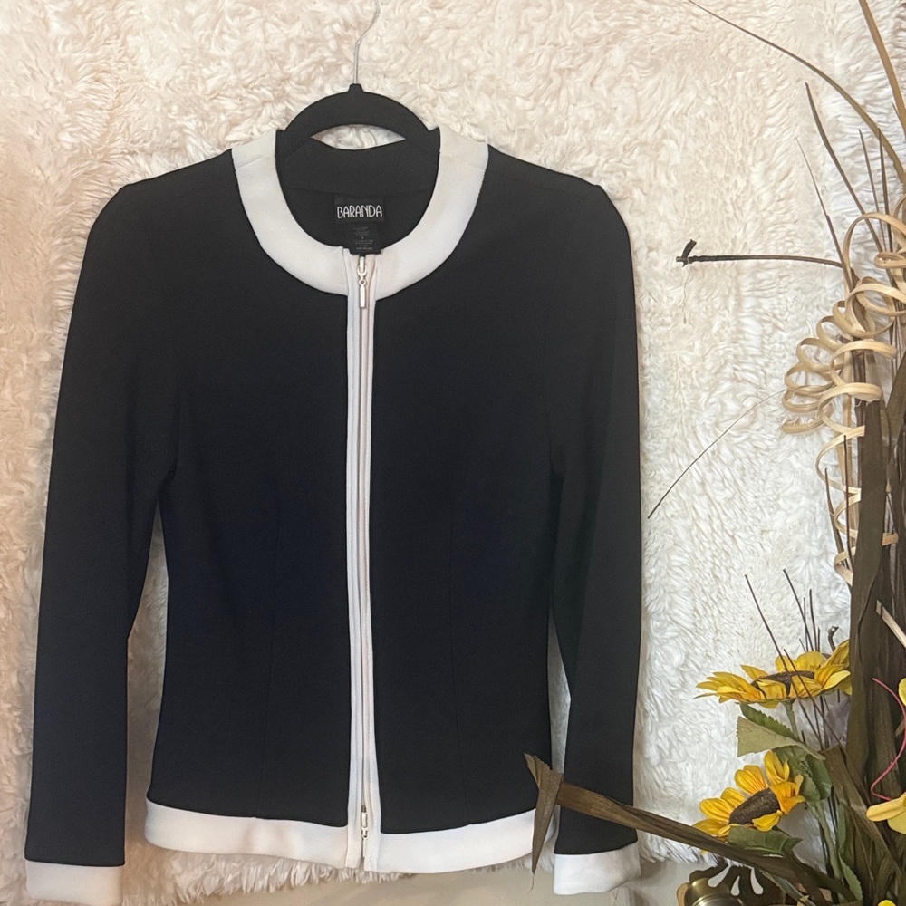 Black and White Women's Jacket